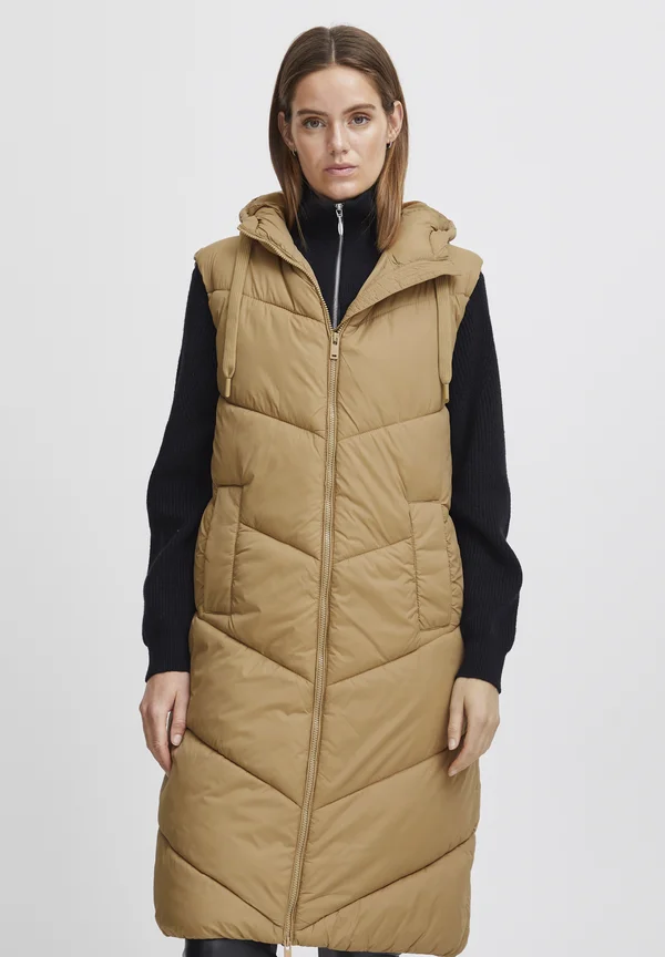 BYBomina - Waistcoat - tiger s eye