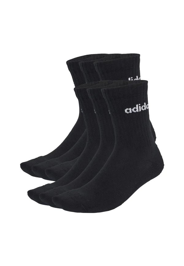 C LIN CREW 6P - Trainer socks - black/white