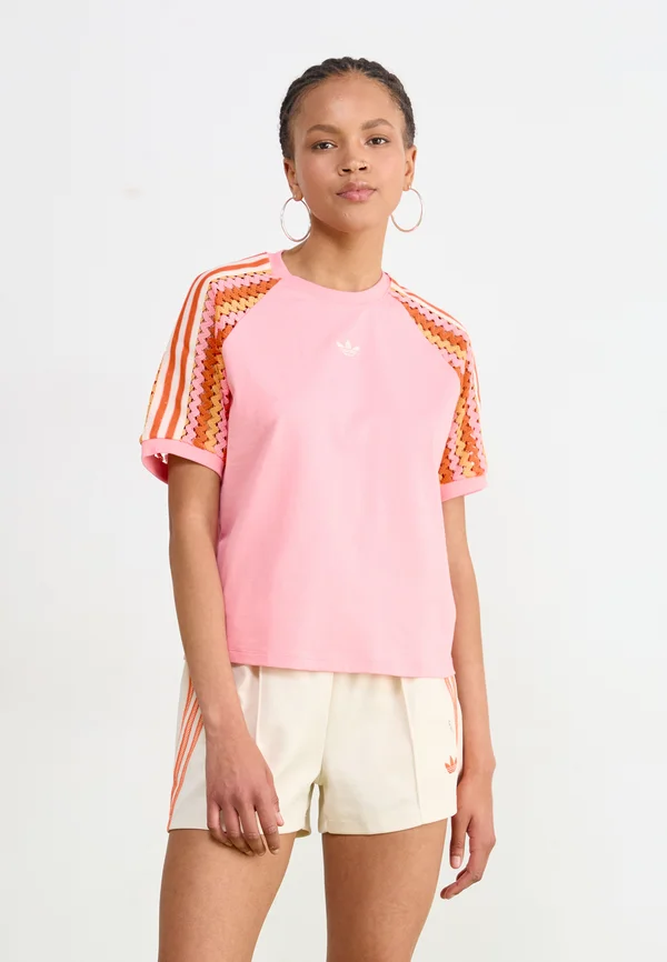 CALI TEE - Print T-shirt - semi pink spark
