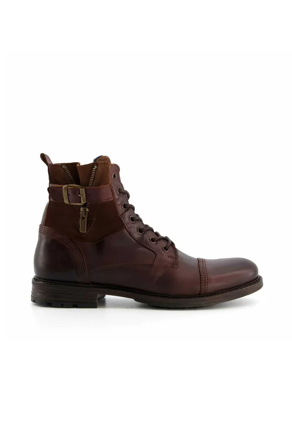 CALL - Cowboy/biker ankle boot - brown