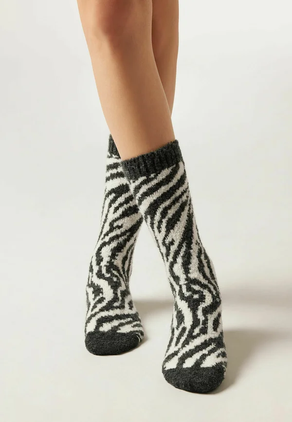 CALZEDONIA - Socks - black