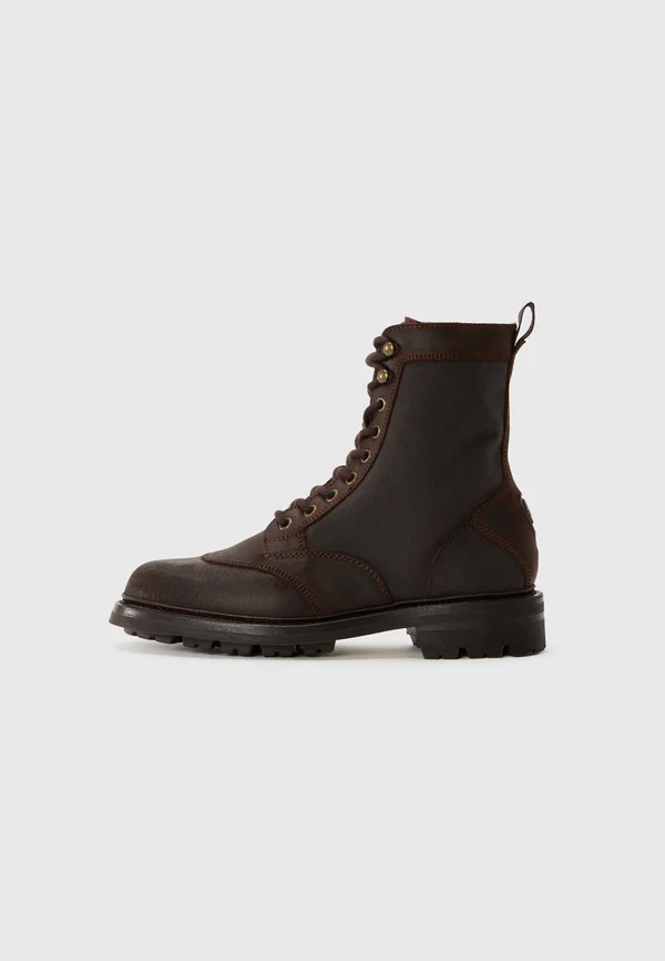 CAMPBELL - Lace-up ankle boots - faded olive