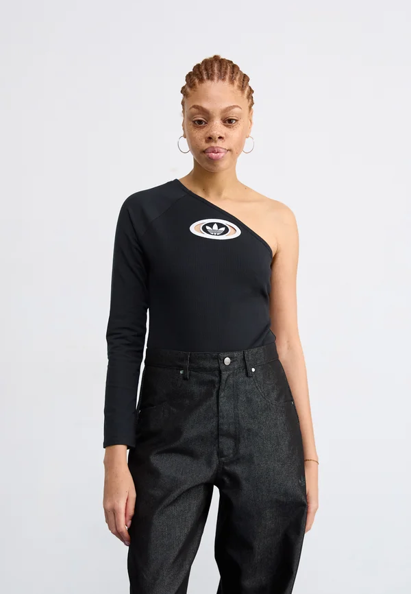 CAMPUS BODY - Long sleeved top - black