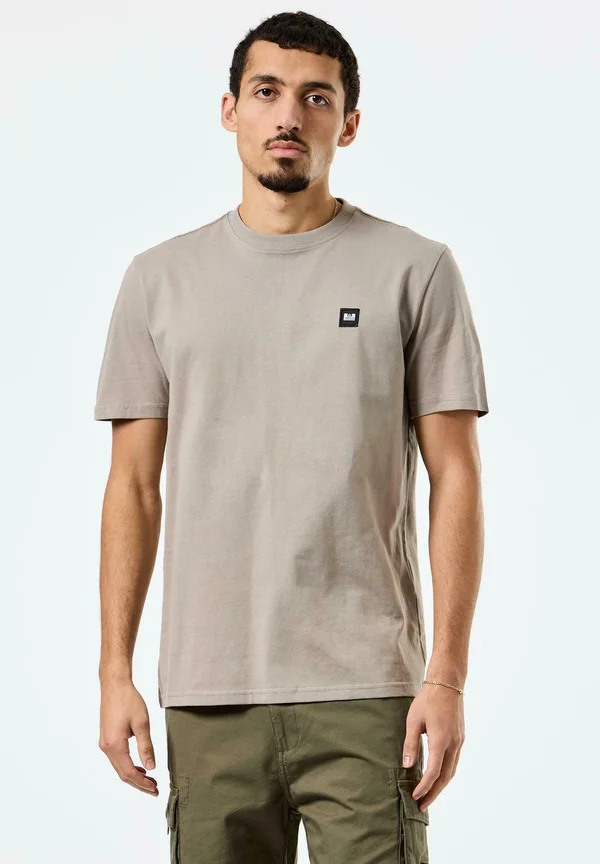 CANNON BADGE TEE - Basic T-shirt - bark