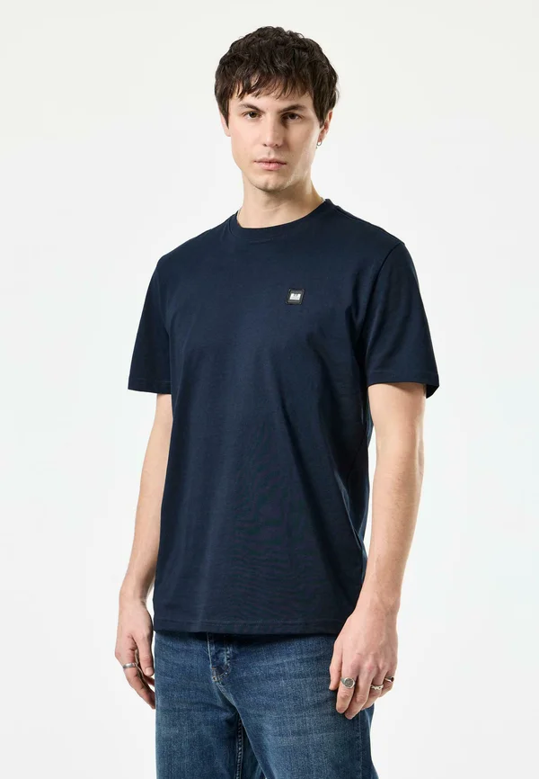 CANNON BADGE TEE - Basic T-shirt - navy