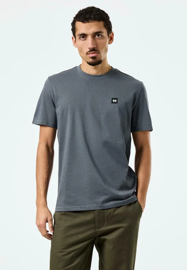 CANNON BADGE TEE - Basic T-shirt - zinc