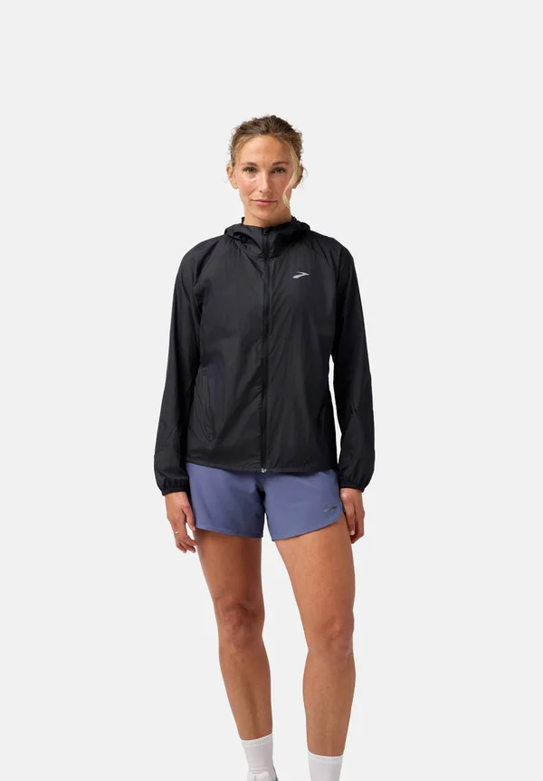 CANOPY PACKABLE - Running jacket - black