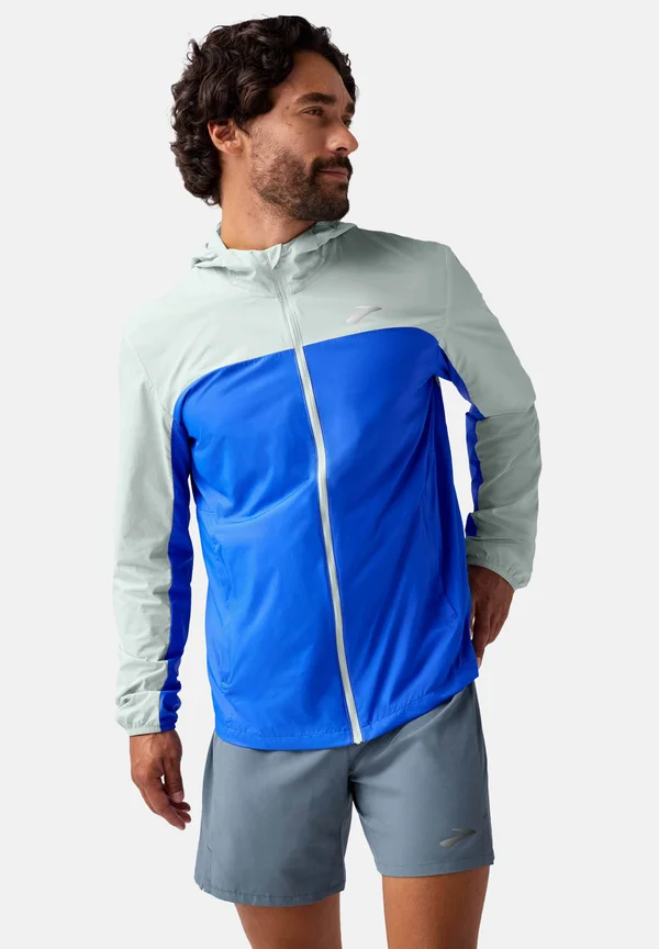 CANOPY PACKABLE - Running jacket - neo blue smoke