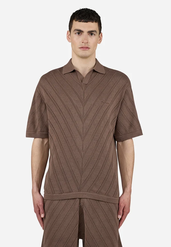 CANVA - Polo shirt - cozy brown