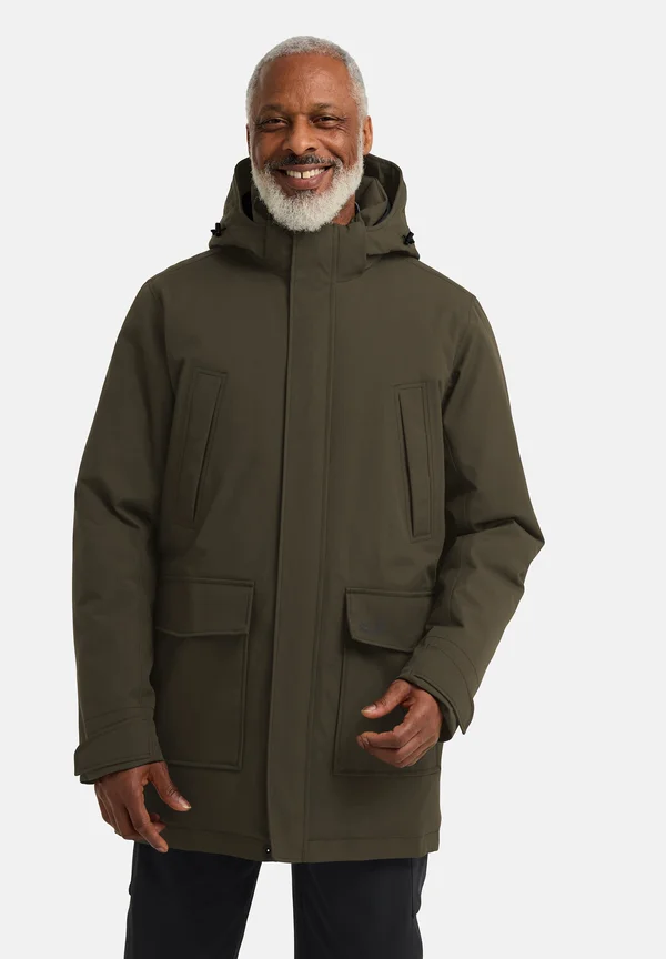 CANYON SHIELD - Parka - obsidian moss