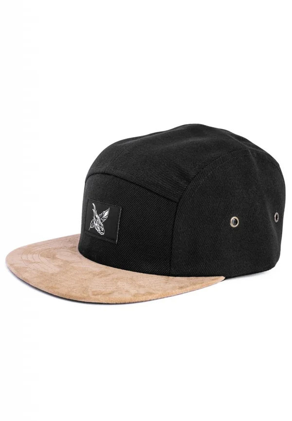 Cap - beige  schwarz