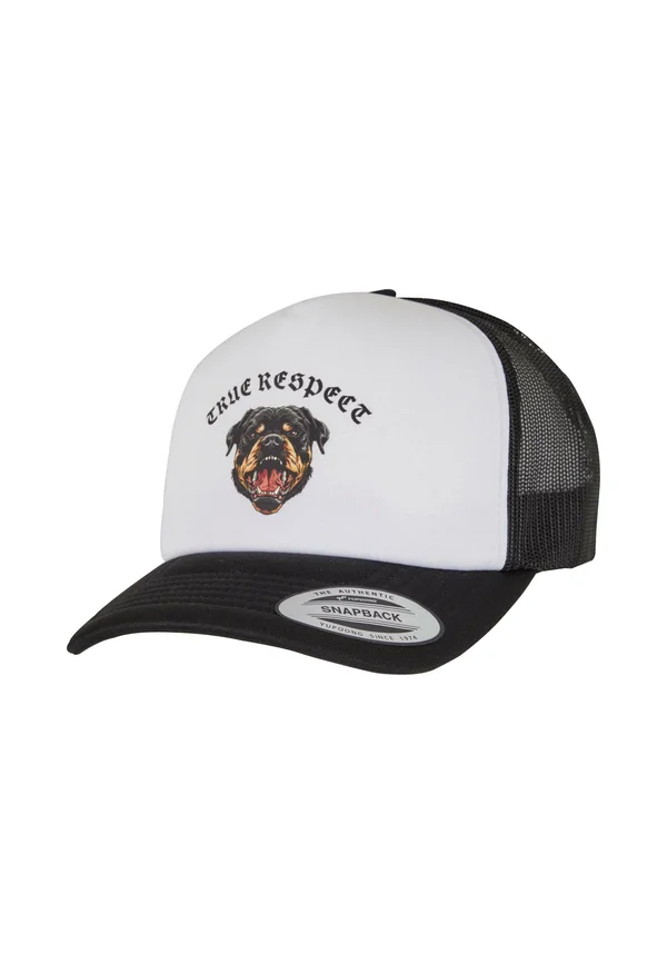 Cap - black white black