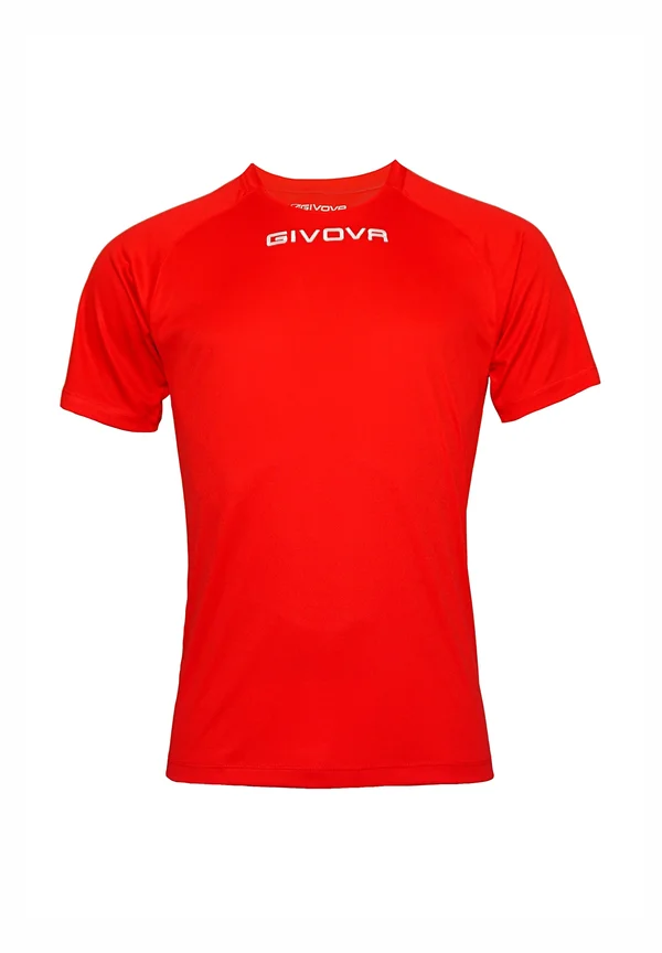 CAPO INTERLOCK SHORTSLEEVE - Print T-shirt - rot