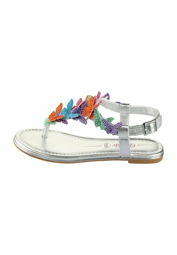 CAPRI GLAM - Sandals - silver multi