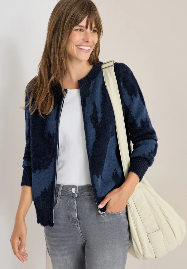 Cardigan - blau