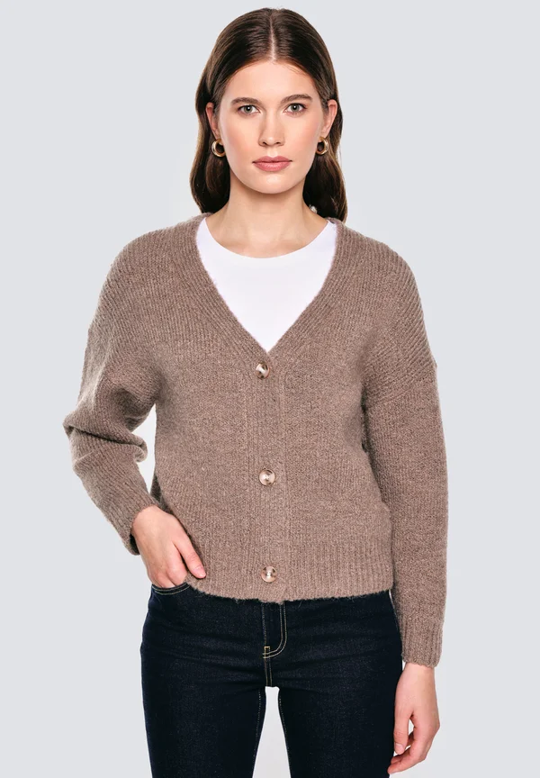 Cardigan - braun