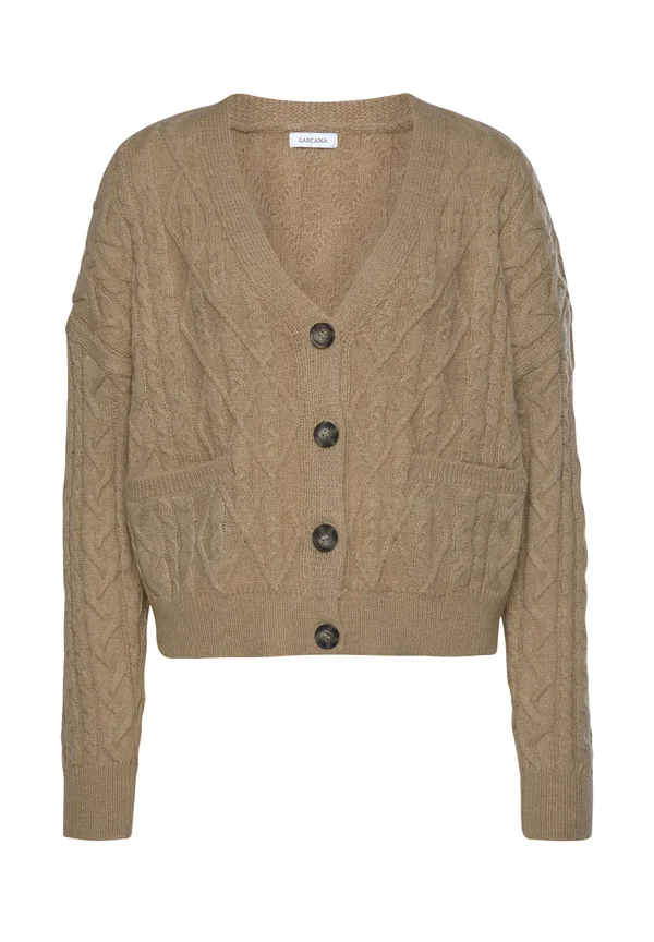 Cardigan - camelfarben