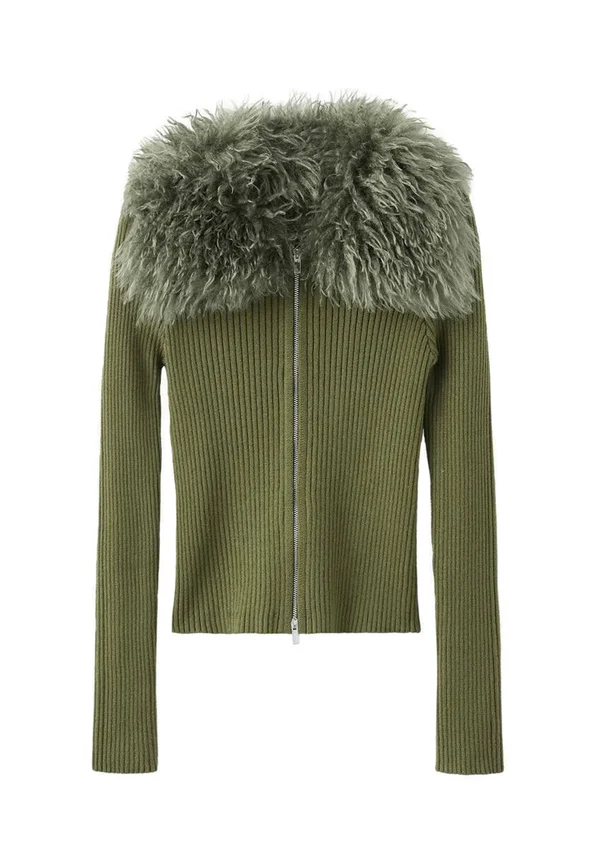 Cardigan - khaki