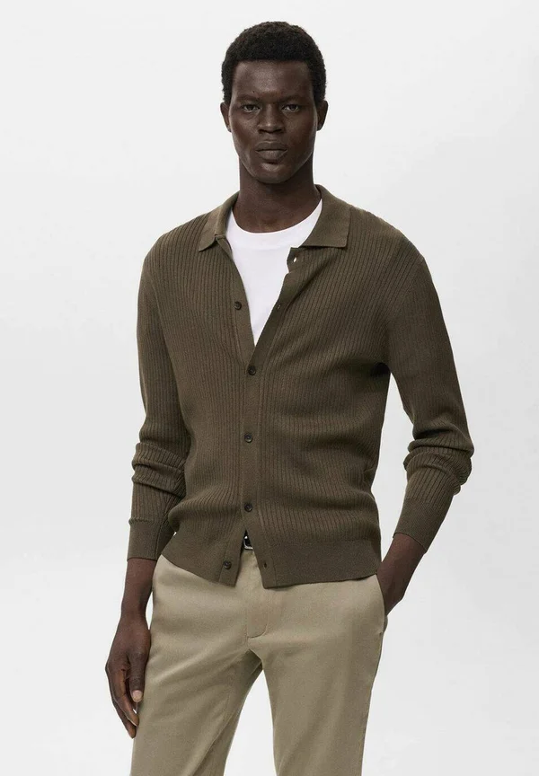 Cardigan - khaki