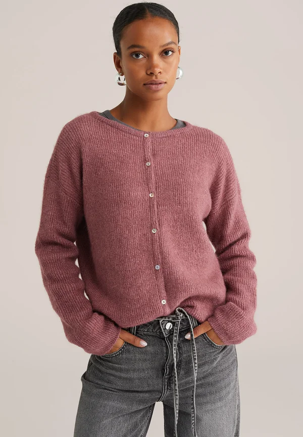 Cardigan - light red