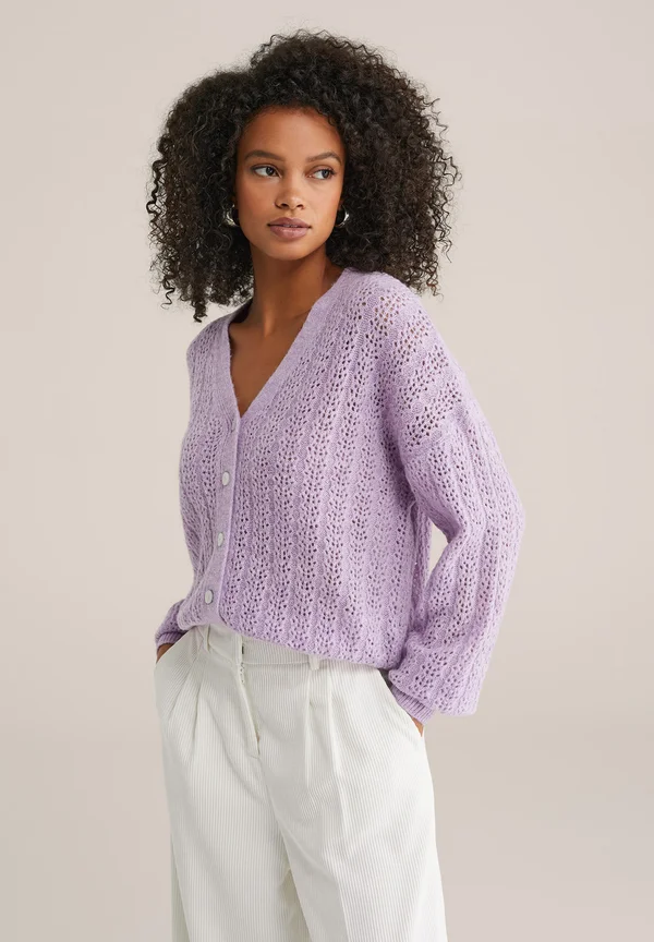 Cardigan - lilac