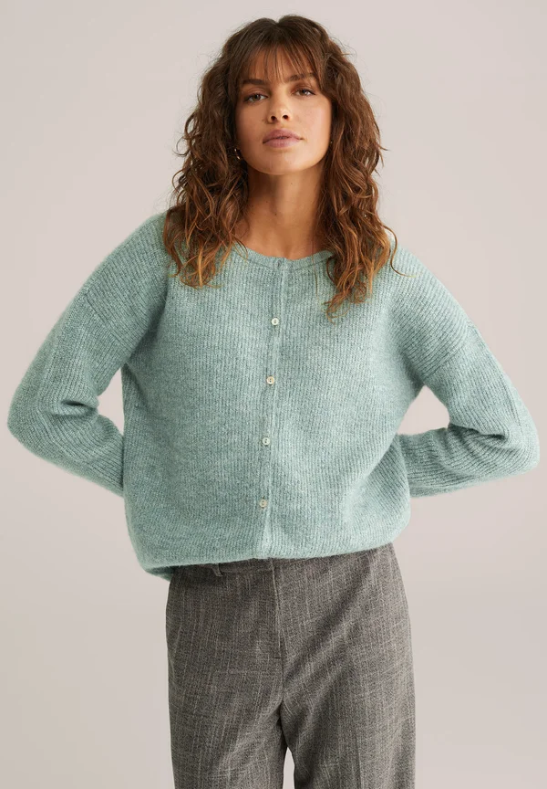 Cardigan - mint green