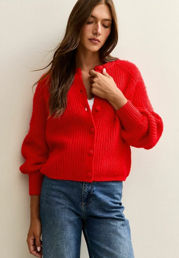 Cardigan - red