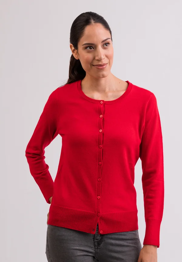 Cardigan - rot