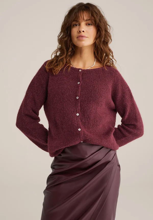 Cardigan - vintage red