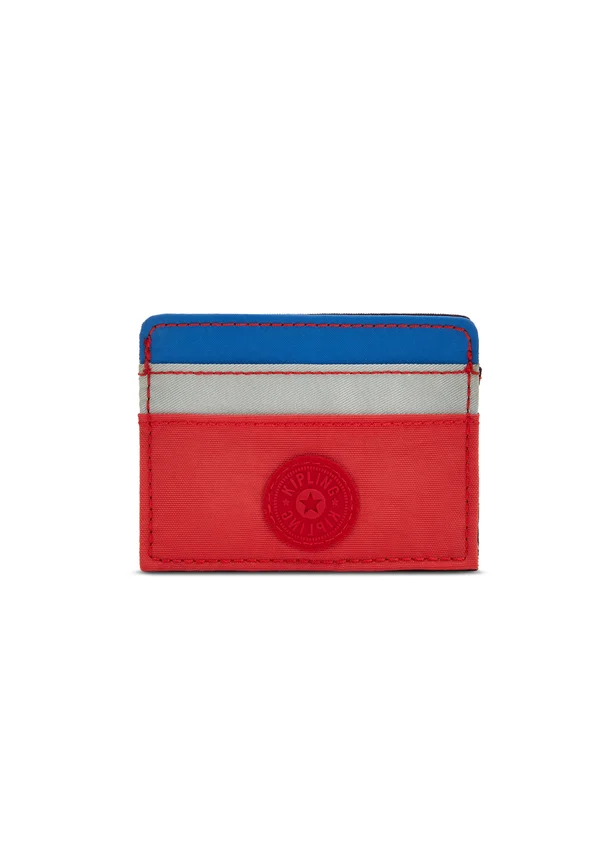 CARDY - Wallet - blue red block