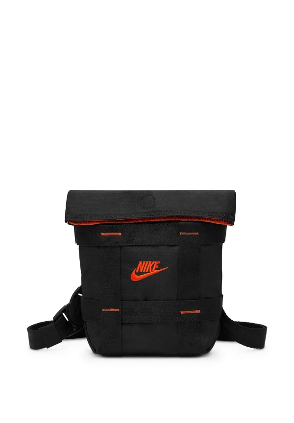 CARGO - Cross body bag - black orange
