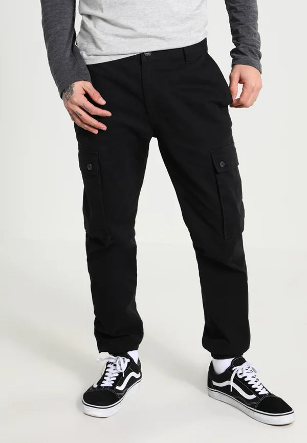 Cargo trousers - black