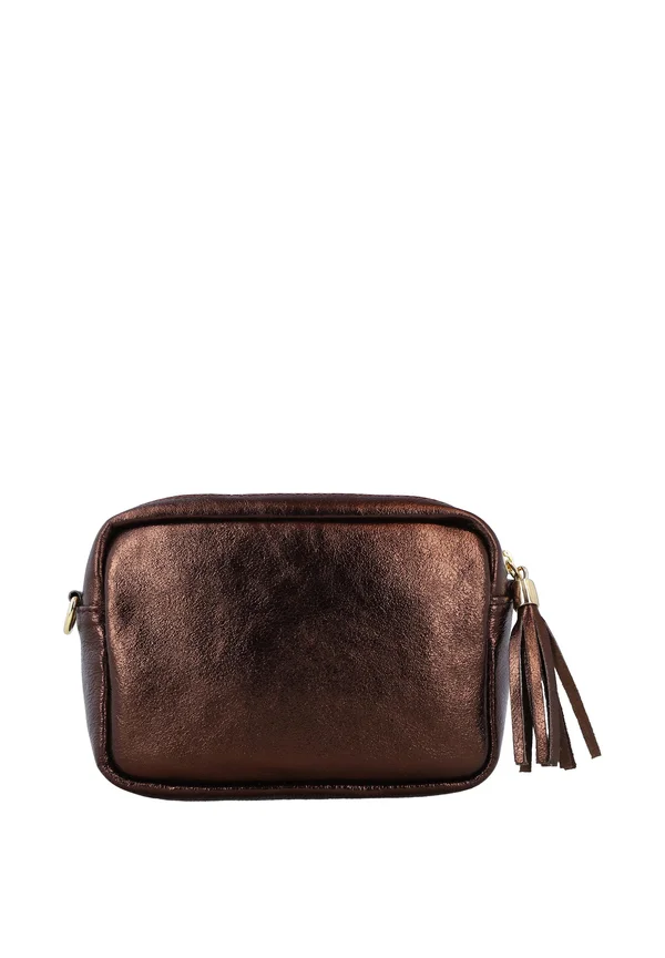 CARIBA - Cross body bag - glänzendes schwarz