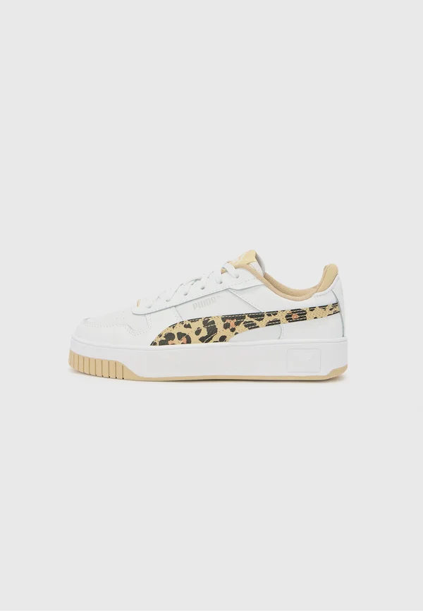 CARINA STREET - Trainers - white/toasted almond/silver-coloured