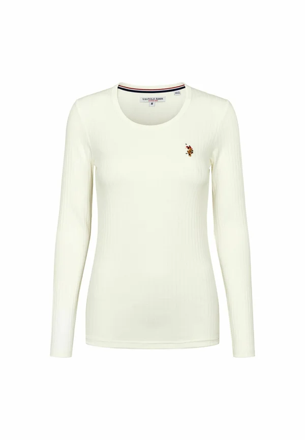 CARLOTTA - Long sleeved top - cloud dancer