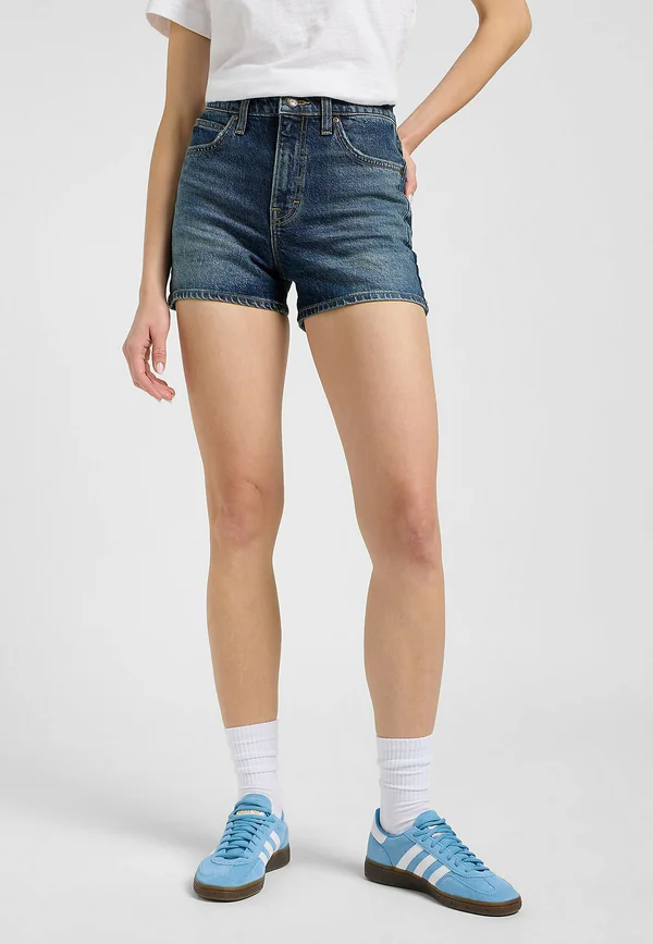 CAROL - Denim shorts - dark retreat