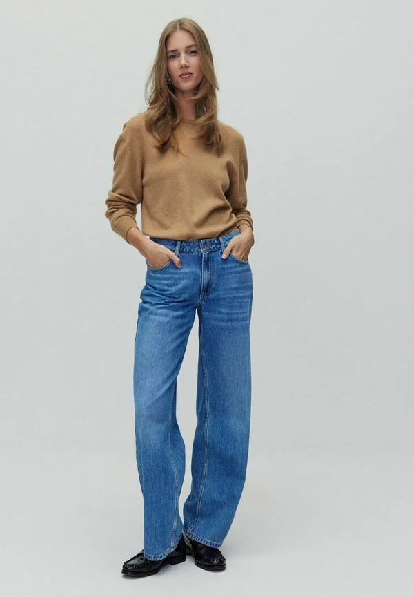 CAROL - Jumper - camel melange