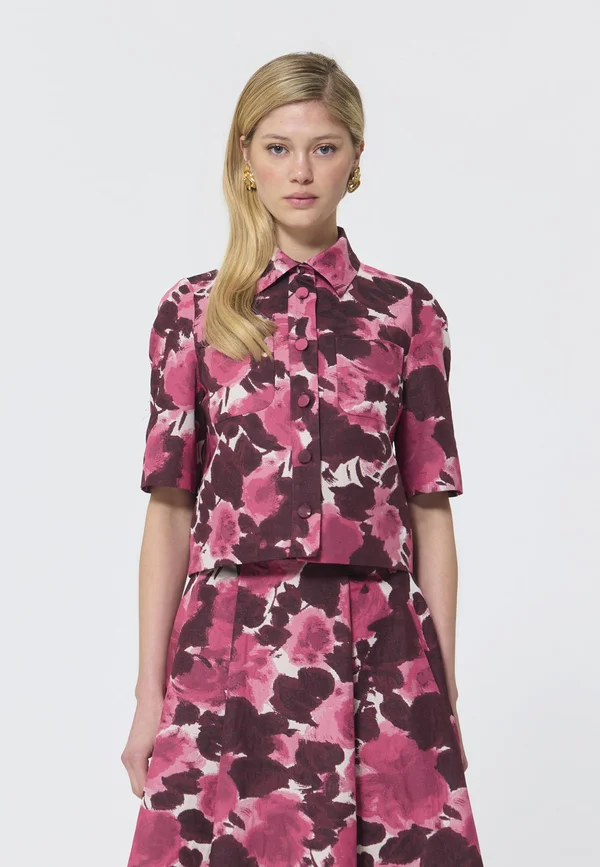 CAROLANE - Button-down blouse - craie