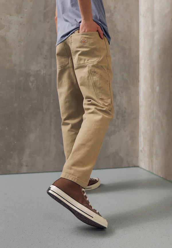 CARPENTER PANT - Trousers - stone washed desert sand