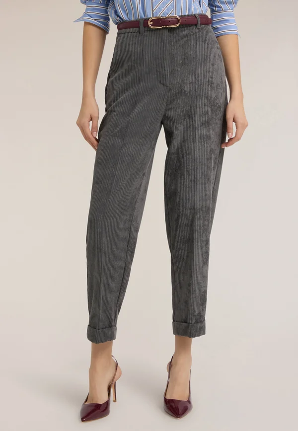 CARROT - Trousers - grigio