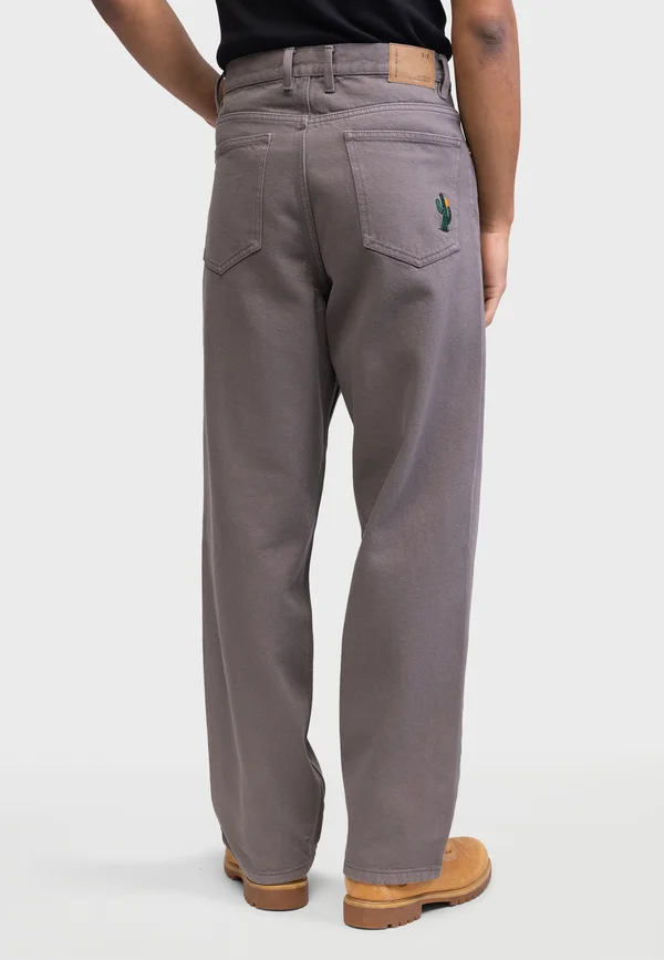 CARTER PANTS BAGGY FIT GOTS - Relaxed fit jeans - pavement