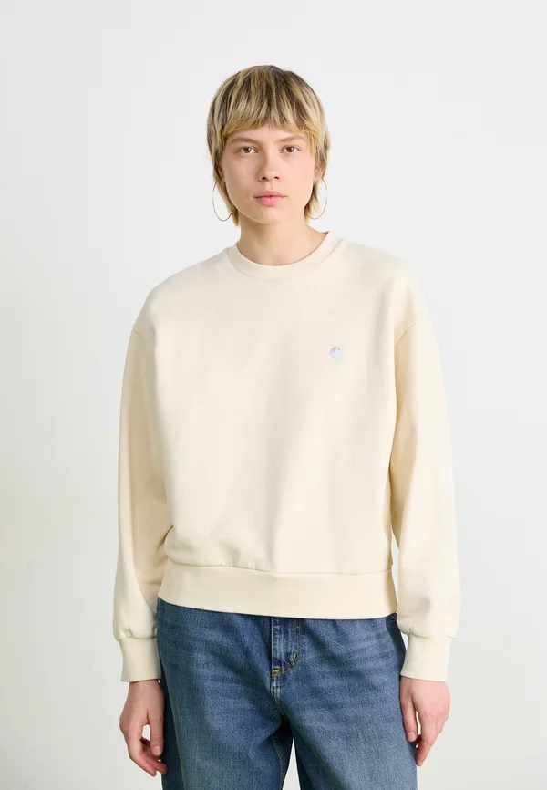 CASEY - Sweatshirt - natural/silver