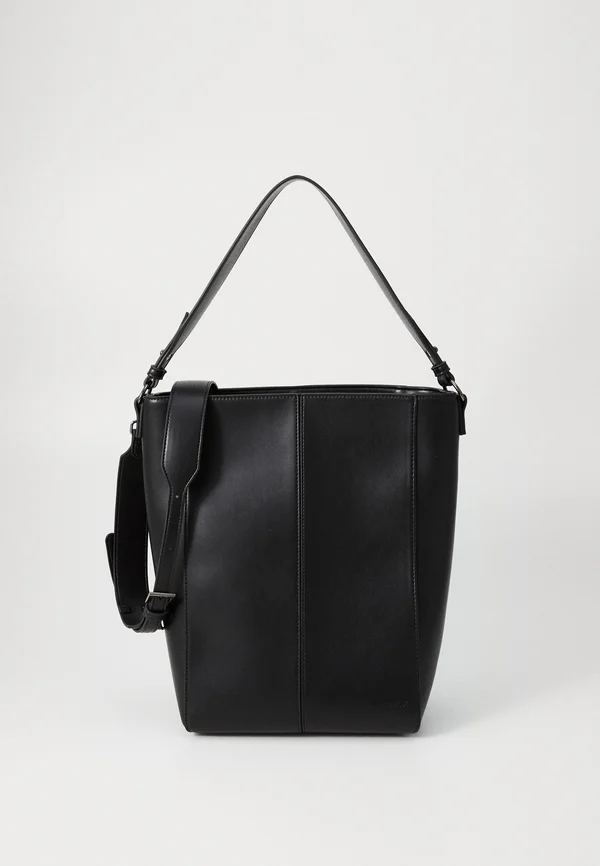 CASSET SOFT STRUCTURE - Handbag - black