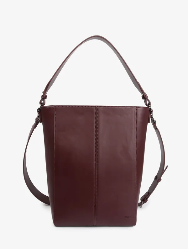 CASSET SOFT STRUCTURE - Handbag - midnight plum