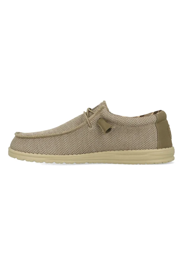 Casual lace-ups - beige  olive