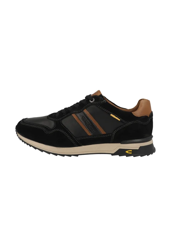 Casual lace-ups - black-cognac