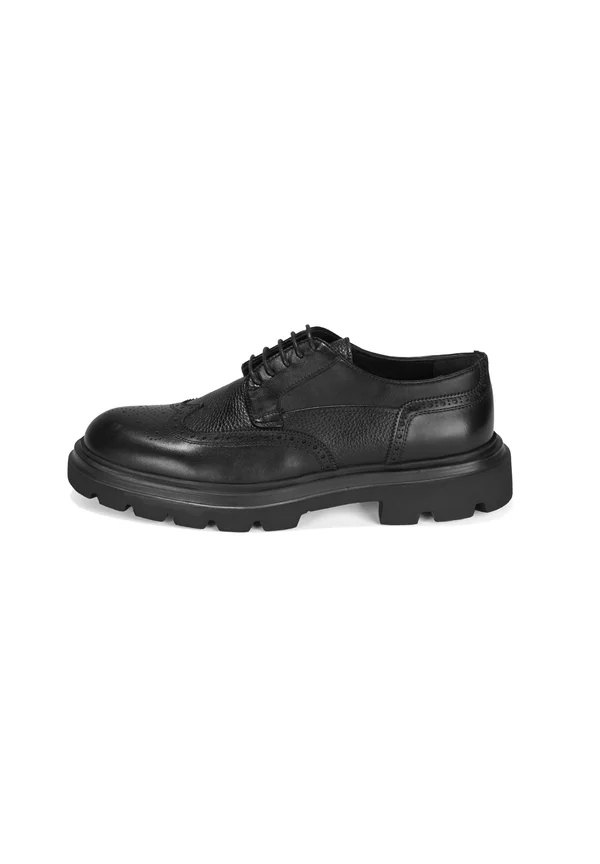 Casual lace-ups - black