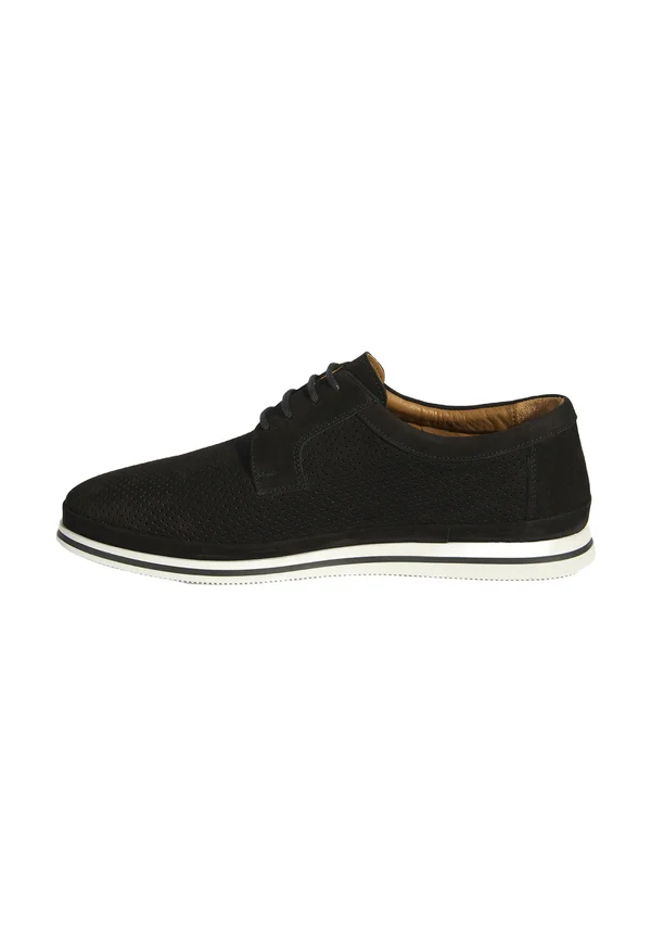 Casual lace-ups - black