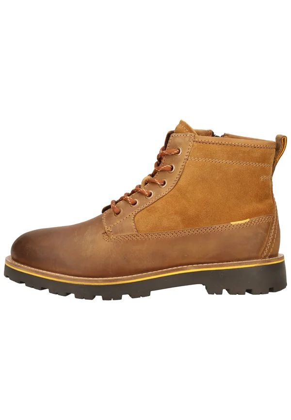 Casual lace-ups - cognac