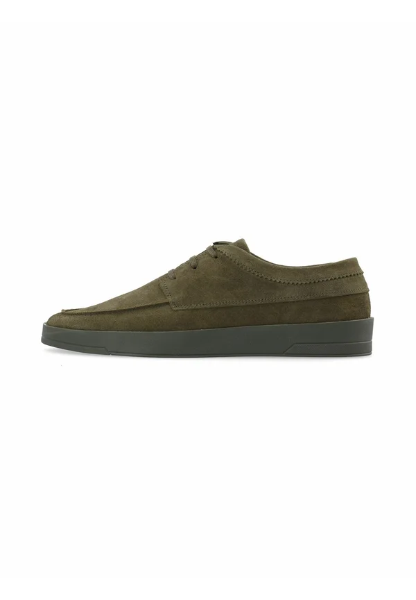 Casual lace-ups - dark olive